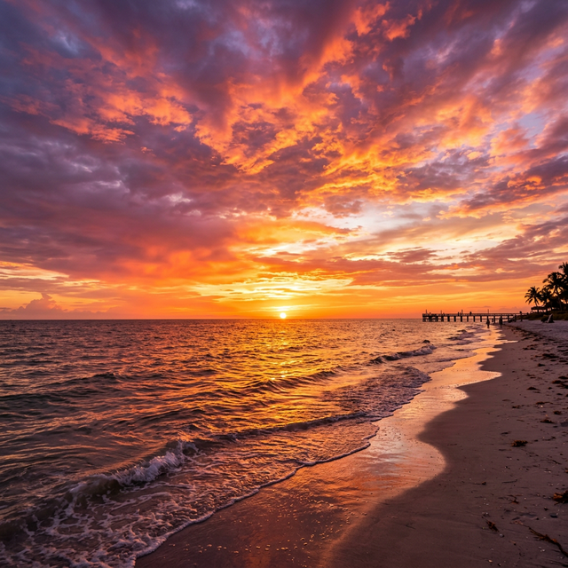 Florida Sunset Ocean View